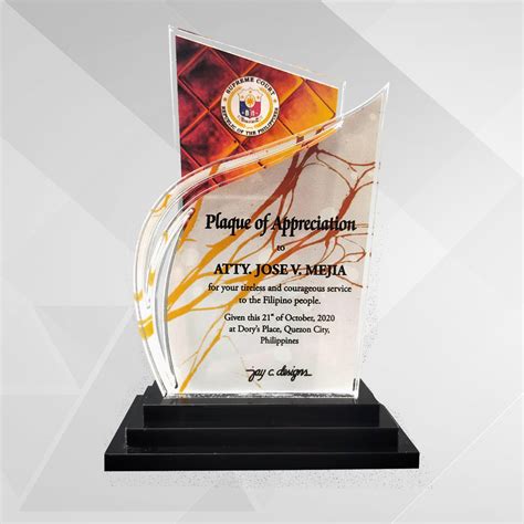 Plaque Supplier in the Philippines – Jay C. Designs.